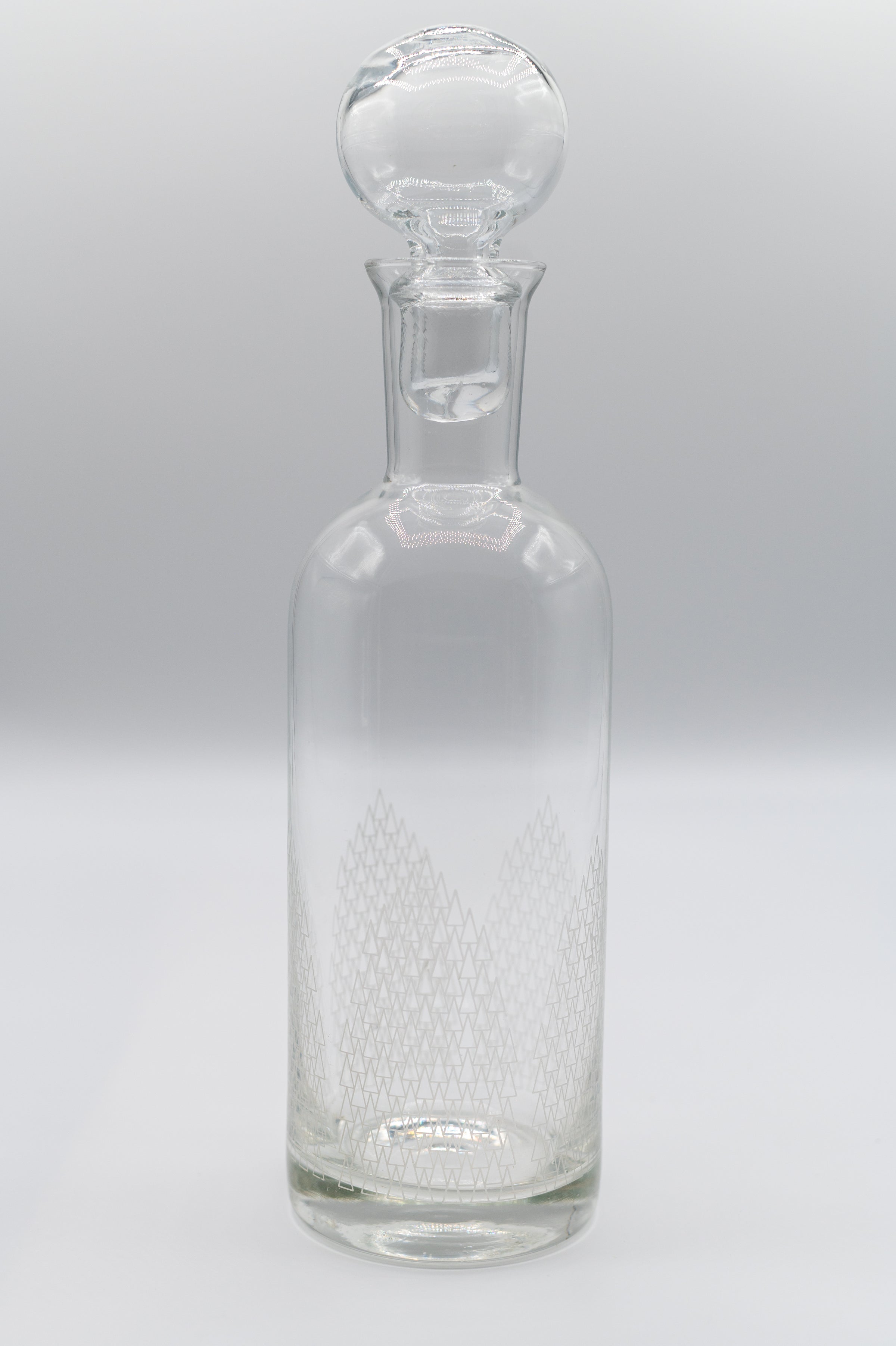 Vintage Decanter Set with Glasses