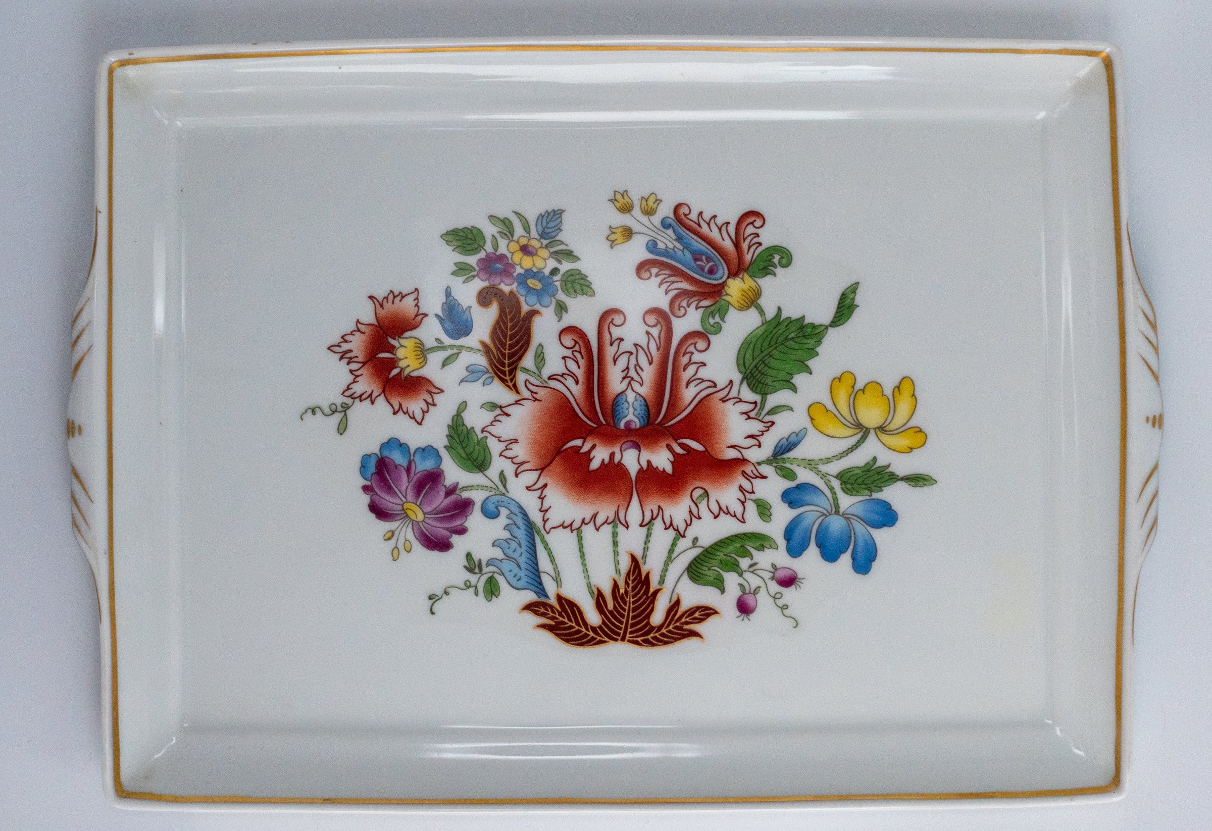 Vintage Ginori Porcelain Tray