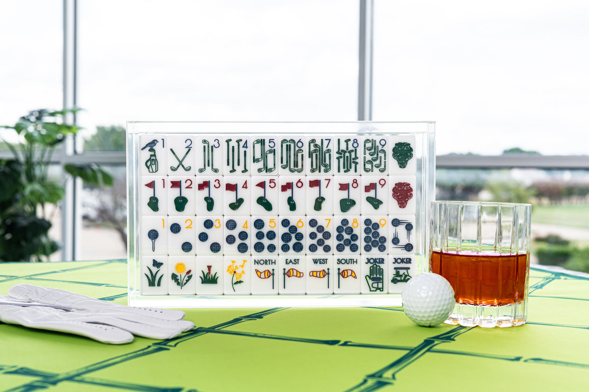 Lucite Mahjong Tile Display Box