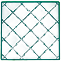 Mahjong Game Mat: Trellis in Tennis White