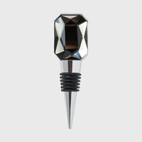Single Gem Wine Stopper - Dark Crystal
