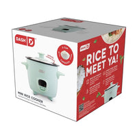 Dash Blue Mini Rice Cooker 2 Cups