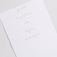 Je T’aime Notecards
