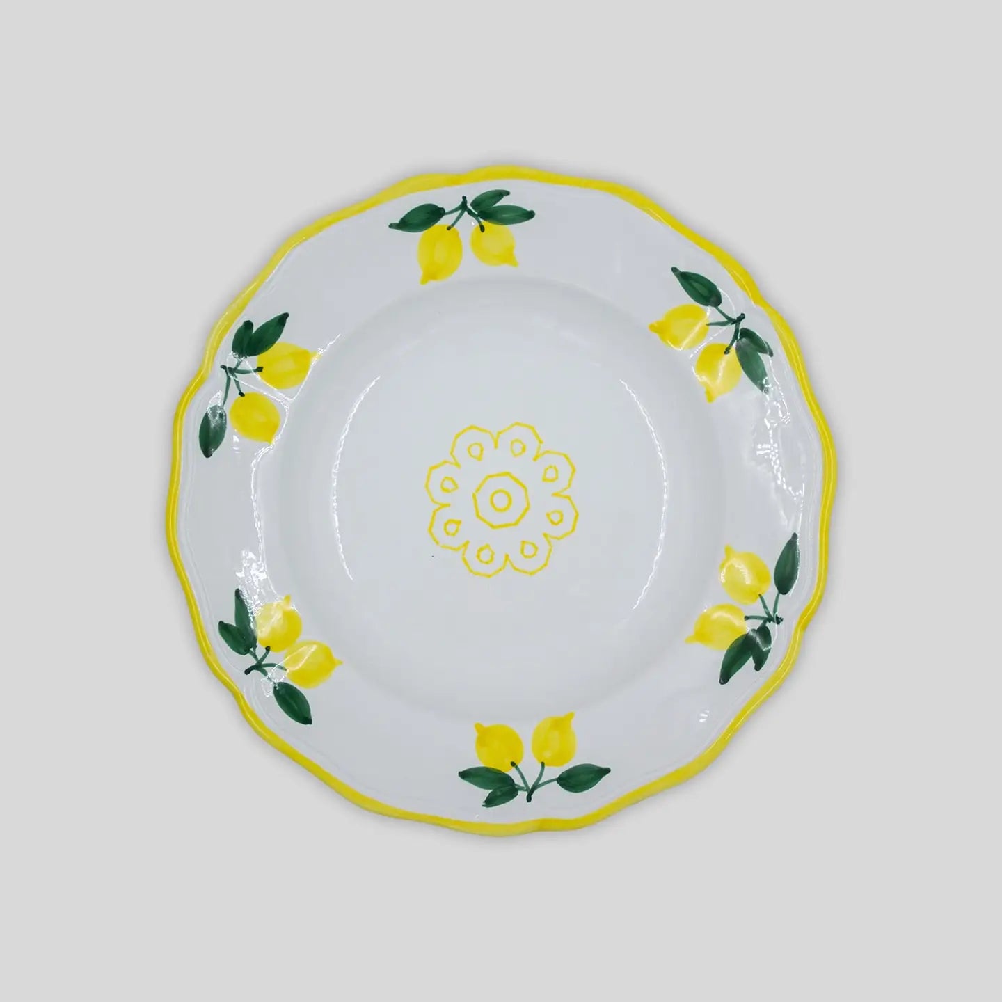 Lemon Deep Plate