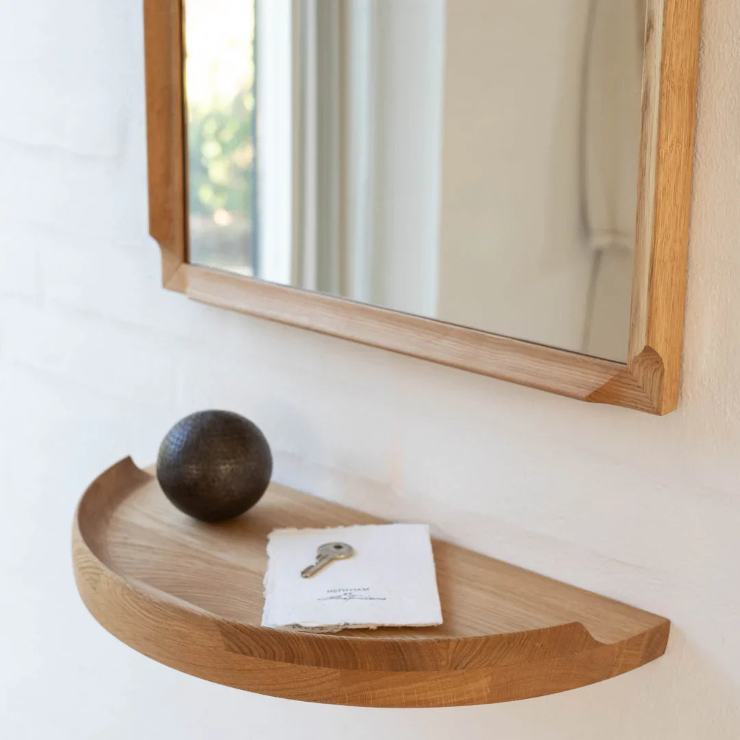 Aakjaer Arcus Mirror, Natural Oil Oak