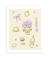 Dinner Party Art Print