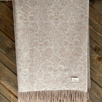 Djibouti Pure Wool Jacquard Throw