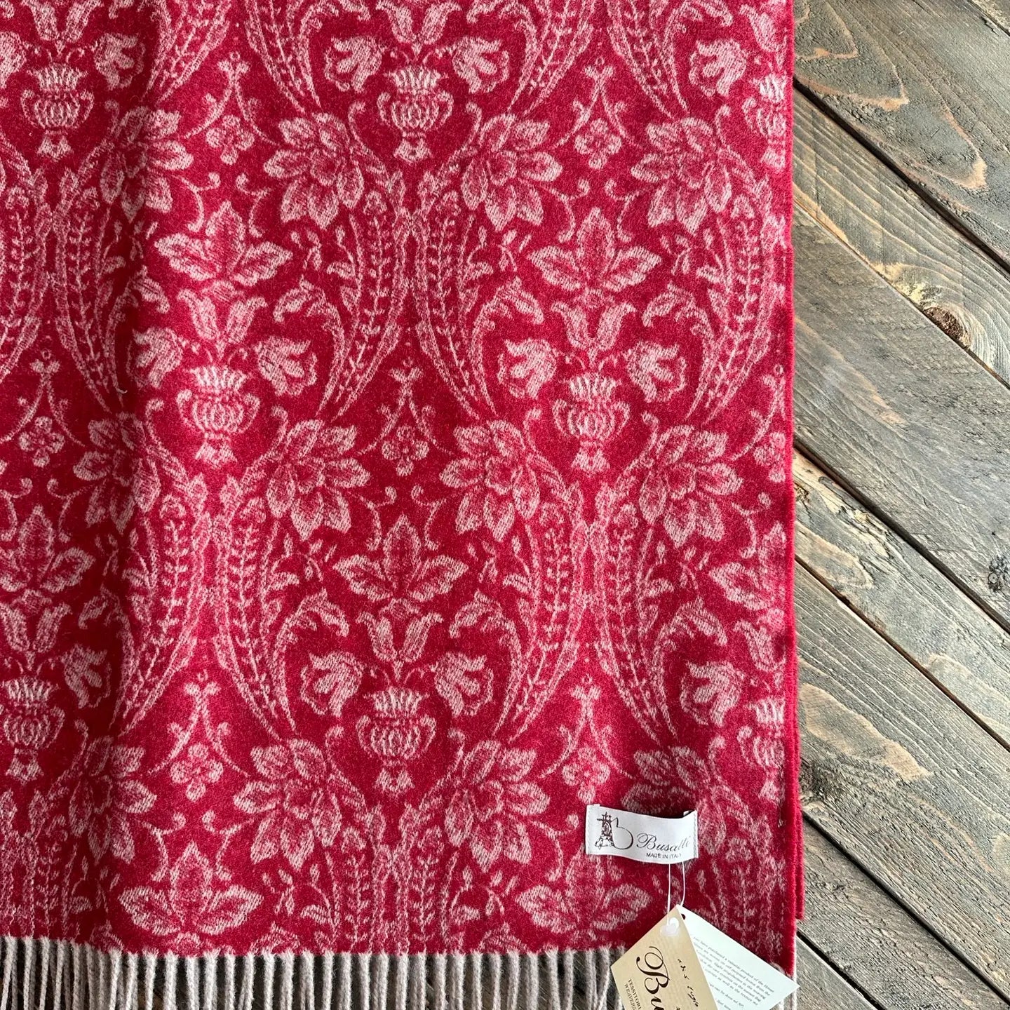 Djibouti Pure Wool Jacquard Throw