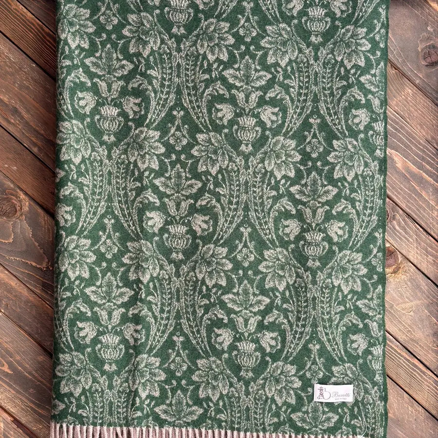 Djibouti Pure Wool Jacquard Throw