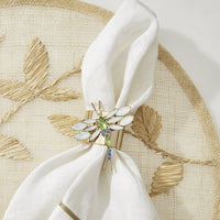 Dragonfly Napkin Rings - Opal (Set of 2)