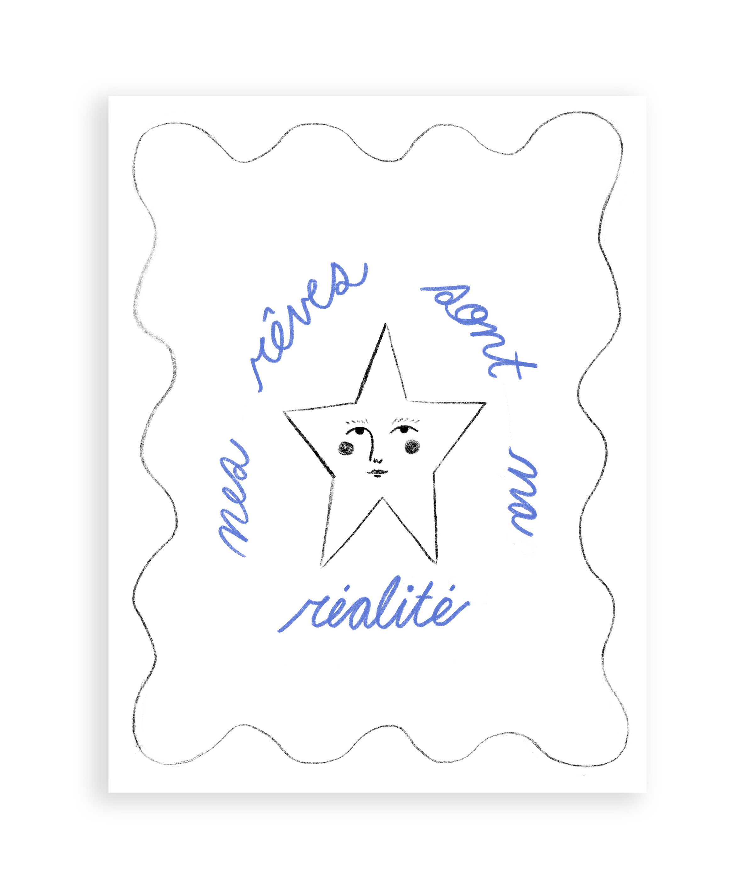 Dreamy Star Art Print