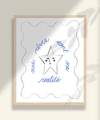 Dreamy Star Art Print