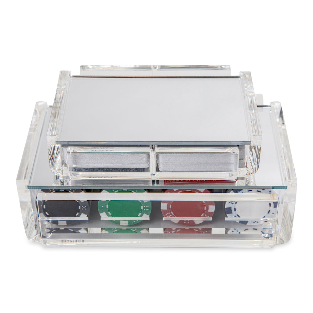 "El Poker" Luxe Poker Chip and Card Set