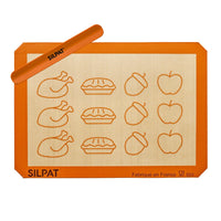 Silpat Thanksgiving Half Size Baking Mat - Limited Edition