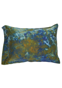 Silk Pillowcase in Peacock