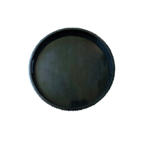 Edison Black Ribbed Tray