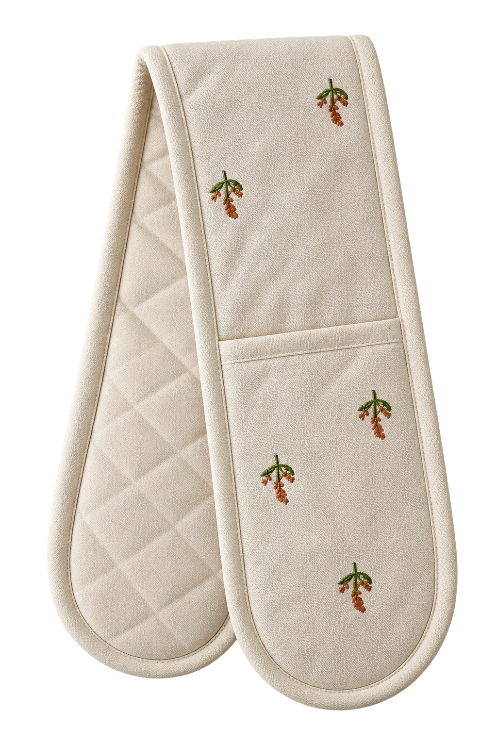 Flora Double Oven Mitt