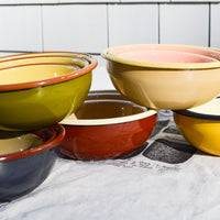 Enamel Bowls (Set of 3)