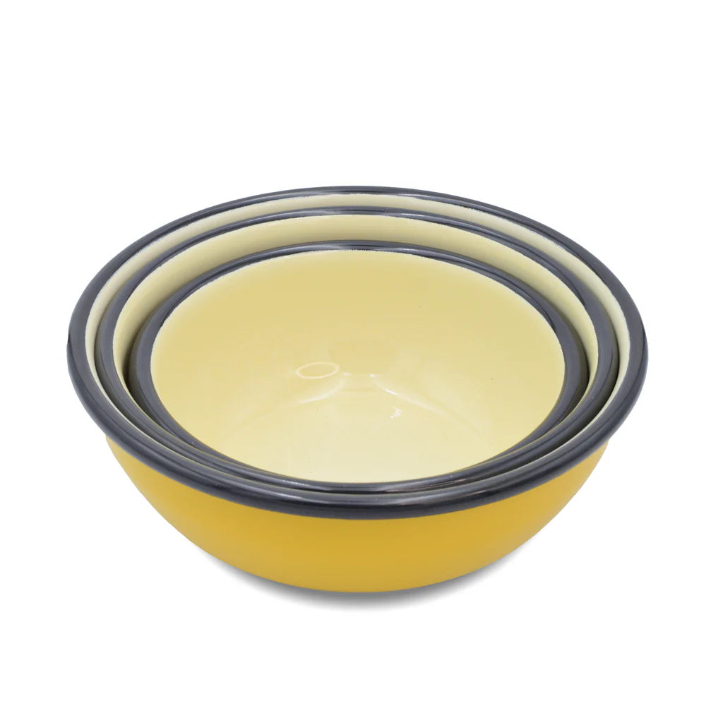 Enamel Bowls (Set of 3)