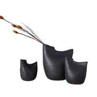 Bird Vase, Black