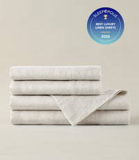 European Washed Linen Sheet Set