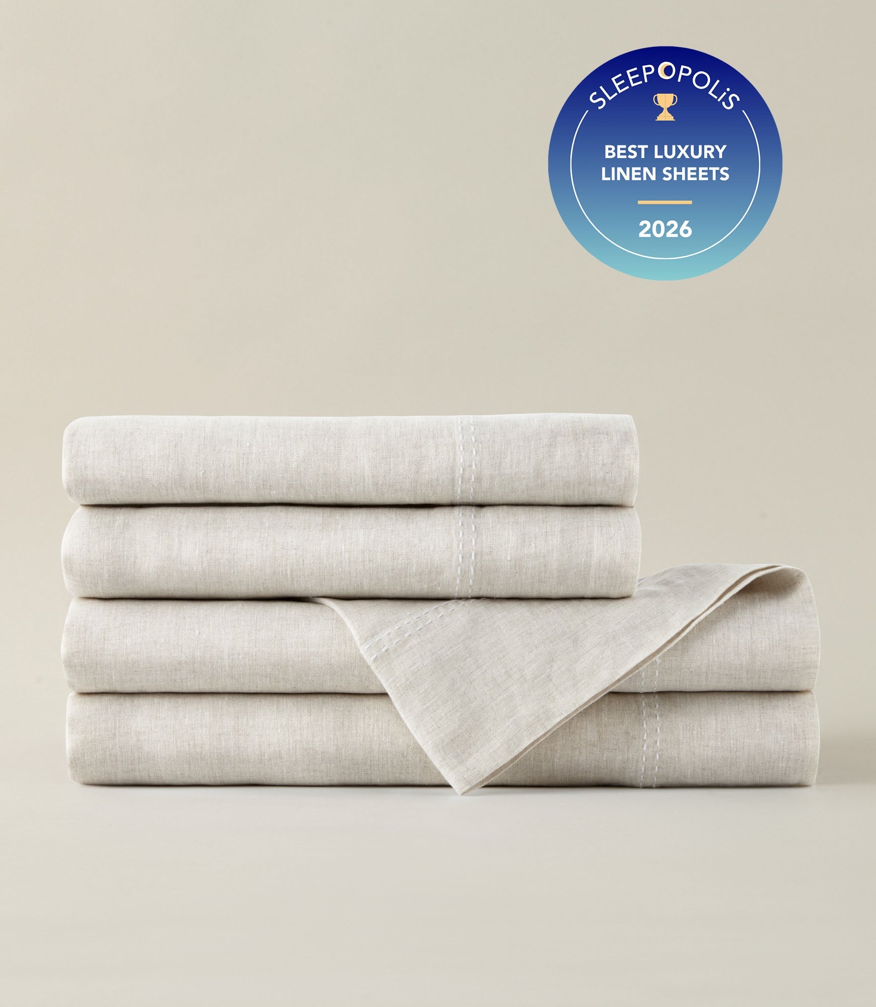 European Washed Linen Sheet Set