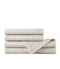 European Washed Linen Sheet Set