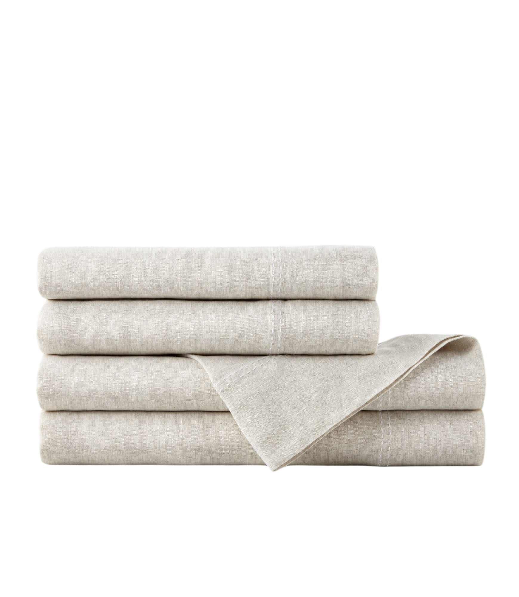 European Washed Linen Sheet Set