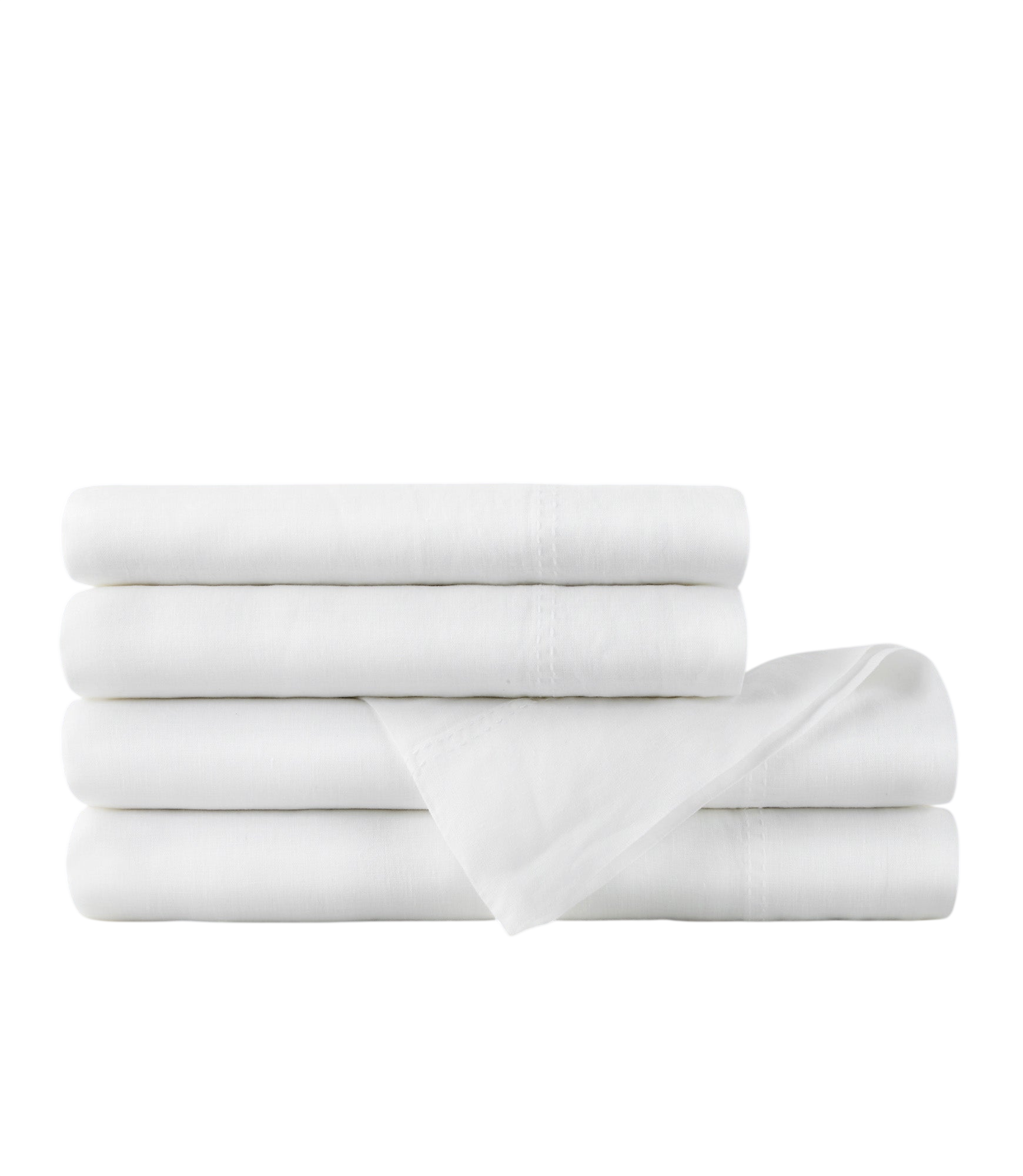 European Washed Linen Sheet Set
