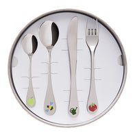 Eveil Gourmand - Children 4 Piece Flatware Set