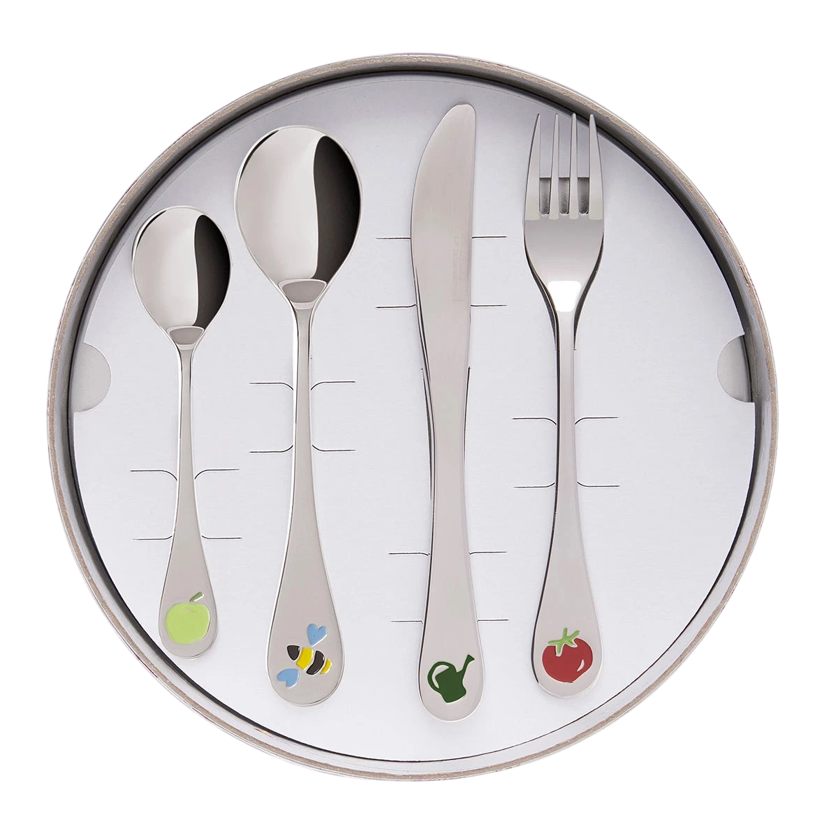 Eveil Gourmand - Children 4 Piece Flatware Set