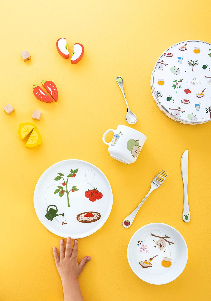 Eveil Gourmand - Children 3 Piece Tableware Set