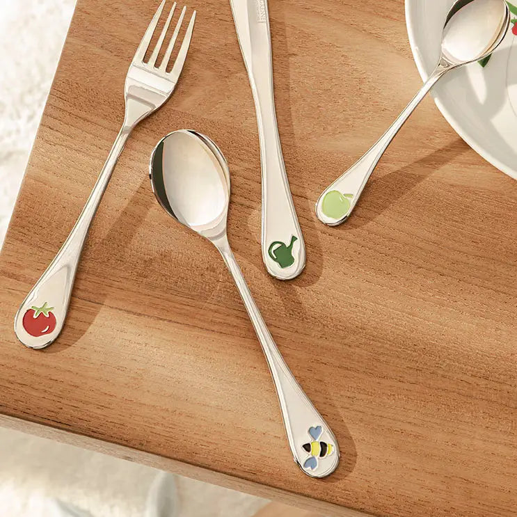 Eveil Gourmand - Children 4 Piece Flatware Set