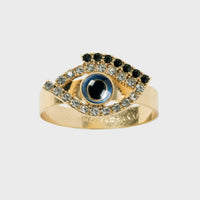 Skinny Evil Eye Napkin Rings (Set of 4)