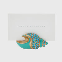 Jeweled Shell Placecard Holders (Set of Two)