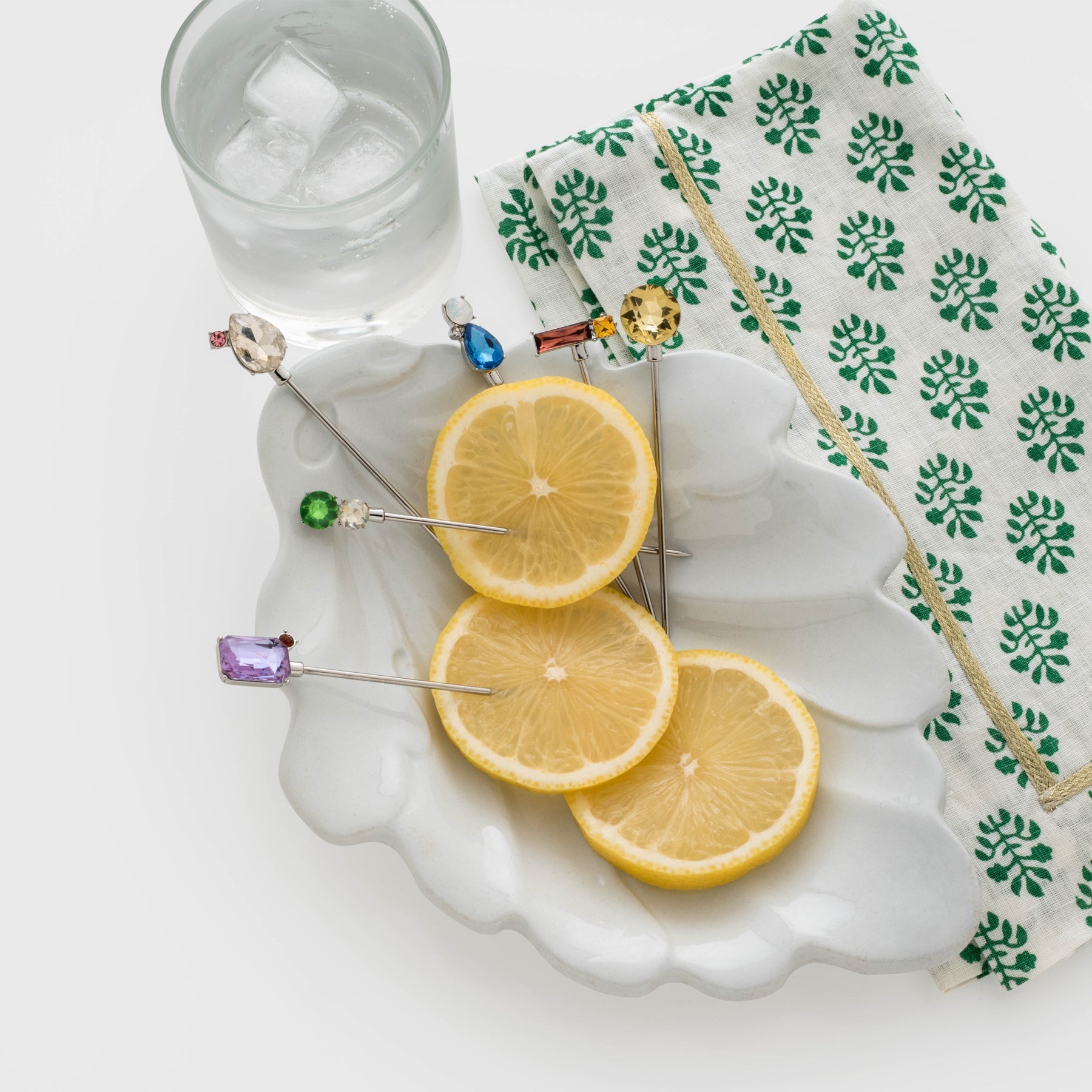 Jeweled Cocktail Picks (Set of 6)