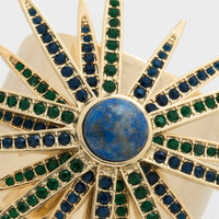 Starburst Napkin Rings - Lapis (Set of 2)