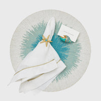 Jeweled Shell Placecard Holders (Set of Two)