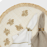 Straw Bee Placemat (Set of 4)