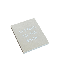 Letters to the Bride Book in Classic Linen
