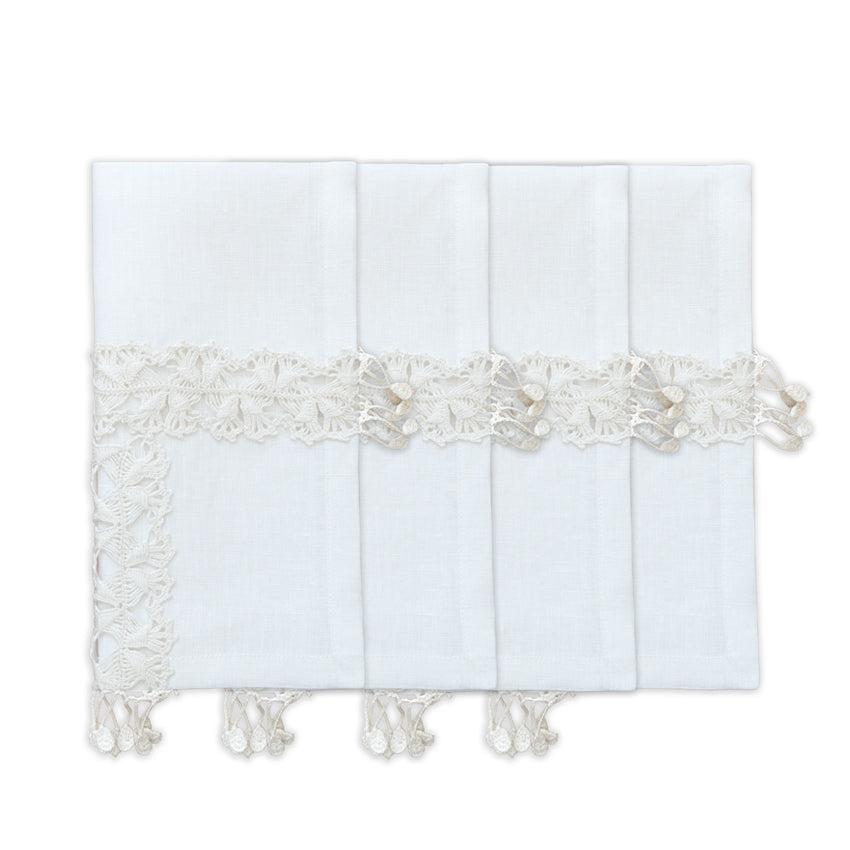 Crochet Whisper - Table Napkin (Set of 4)