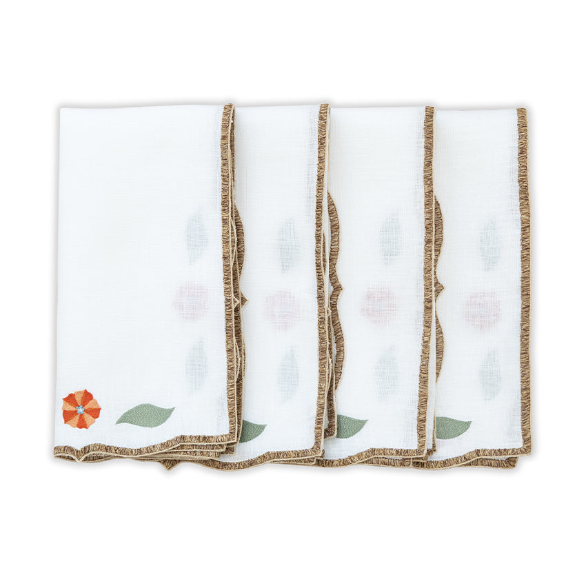 Bold Blossom - Table Napkin (Set of 4)