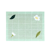 Hand Embroidered Trellis Placemats 14" × 18" (Set of 4)