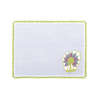 Hand Crochet Garden Placemats 14" x 18" (Set of 4)