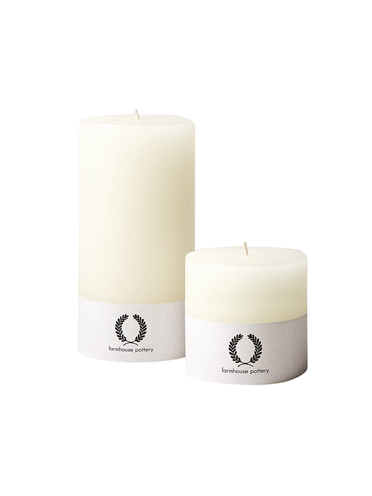 Farmhouse Pottery Pillar Candles