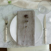 Fringed Linen Napkin