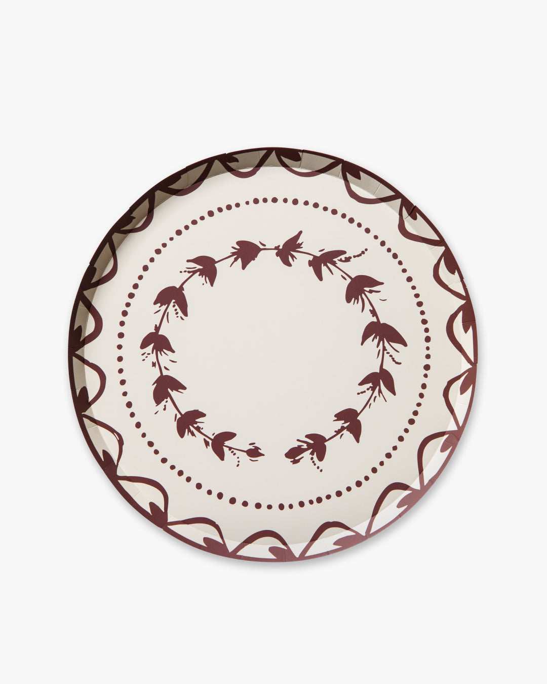 Fête Dinner Plate Set of 12 - Buttercream