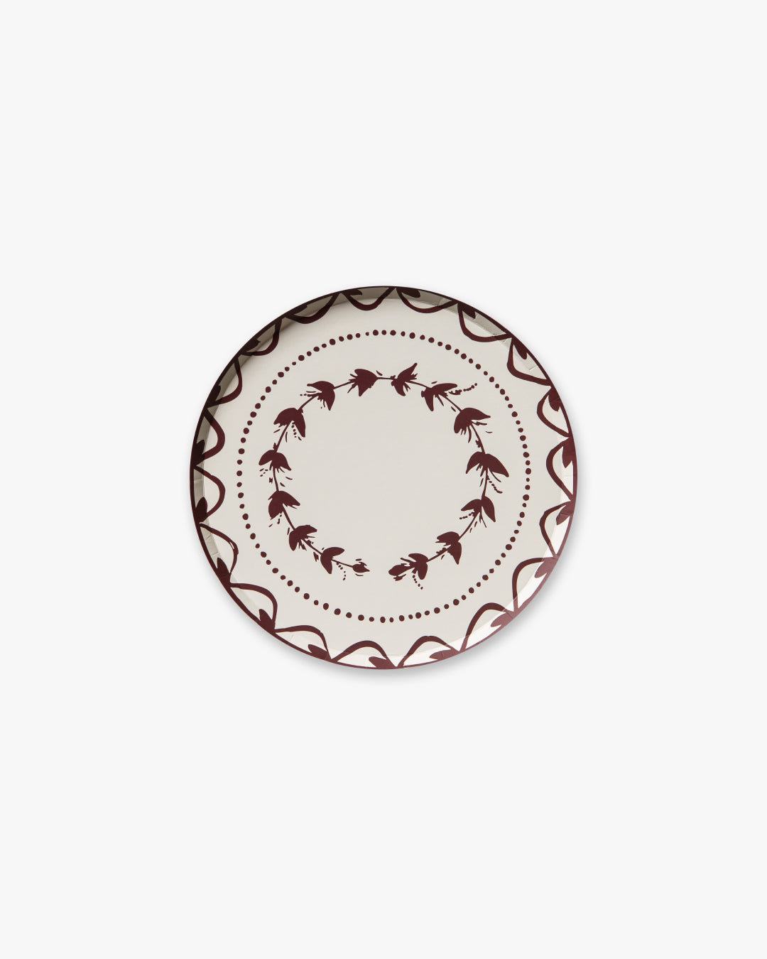 Fête Hors d'Oeuvres Plate Set of 12 - Buttercream