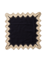 The Figata Napkin Set of 4 - Navy / Cream