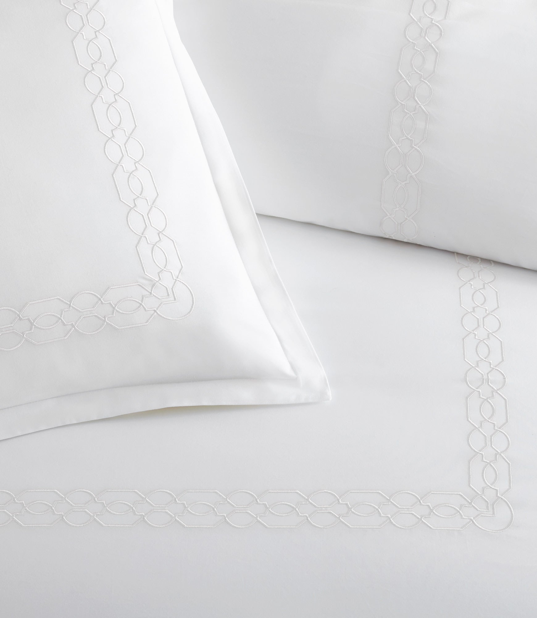 Filigree Classic Embroidered Duvet Set